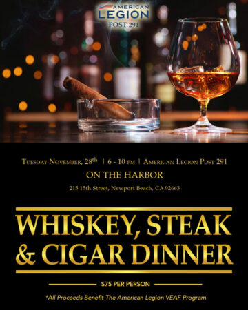 Whiskey & Cigar Dinner