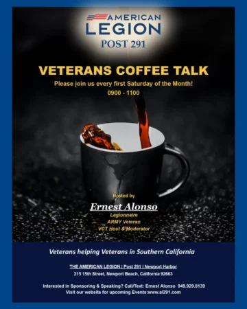 Veterans Coffee Talk -  First Saturday Every Month